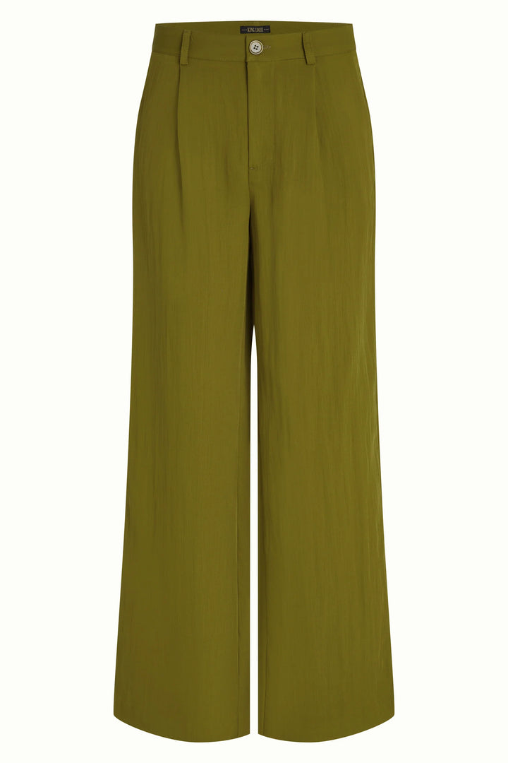 King Louie - Lynn Pants Carter - Mustard Green