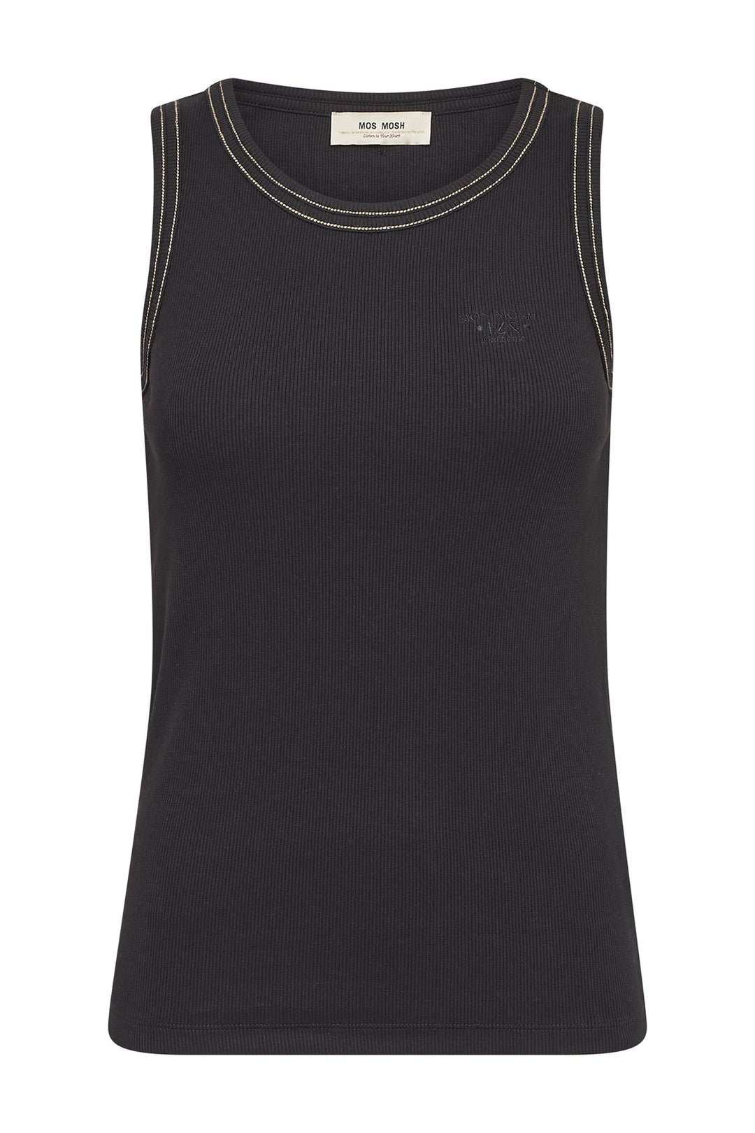 Mos Mosh - Ara Rib Tank Top - Black