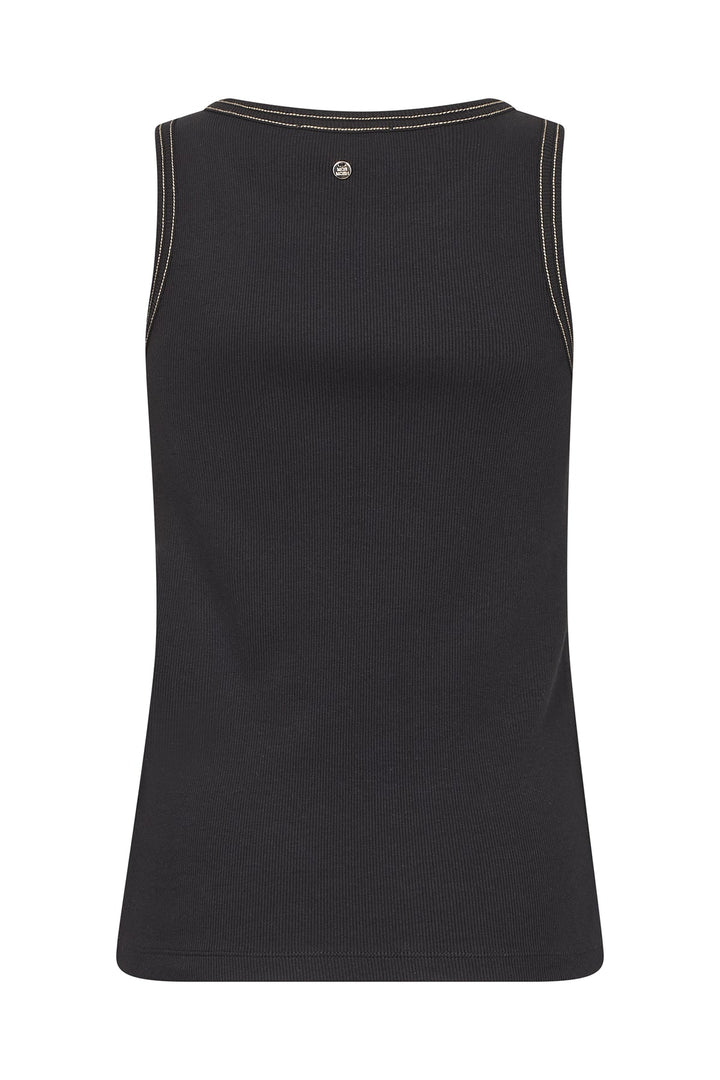 Mos Mosh - Ara Rib Tank Top - Black