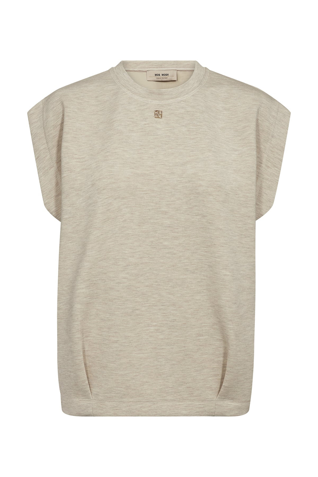 Mos Mosh - Namara O-SL Sweatshirt - Sesame