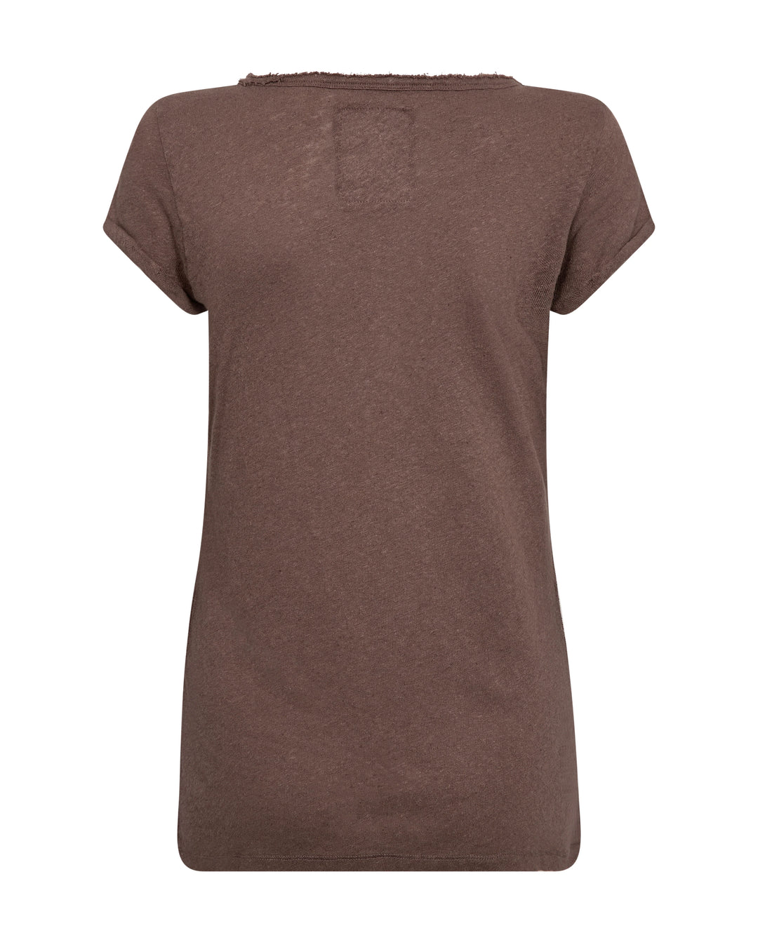 Mos Mosh - Troy T-shirt SS - Coffee Quartz
