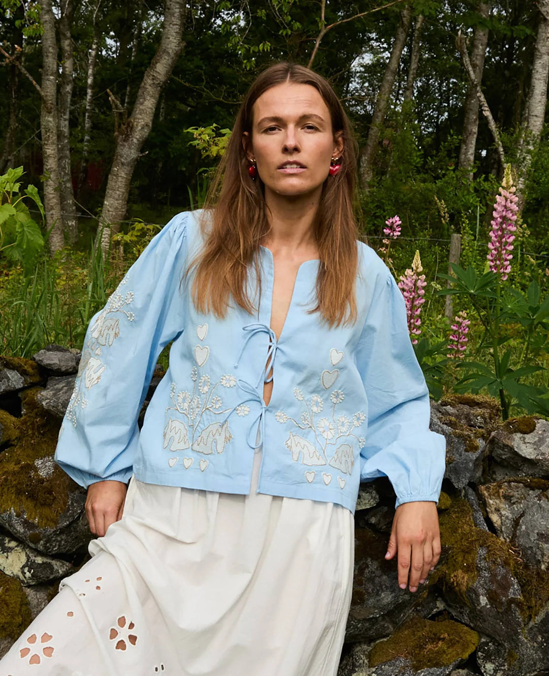 Sissel Edelbo - Maggan top - Light blue