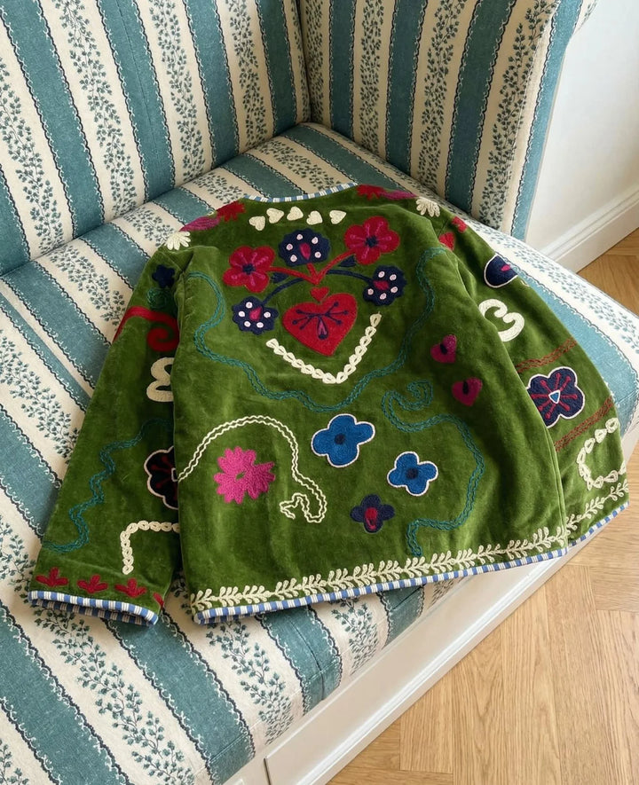 Sissel Edelbo - Maggie jacket - Lucky Green