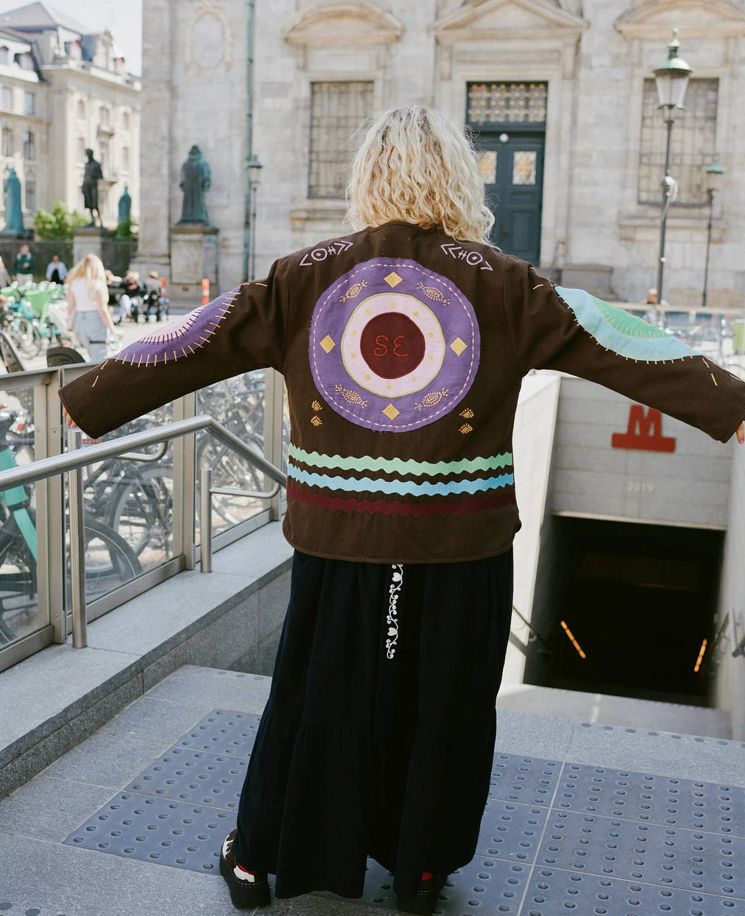 Sissel Edelbo - Maggie jacket - Fudge Brown - ONESIZE