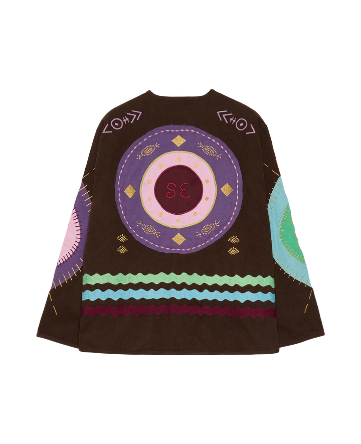 Sissel Edelbo - Maggie jacket - Fudge Brown - ONESIZE