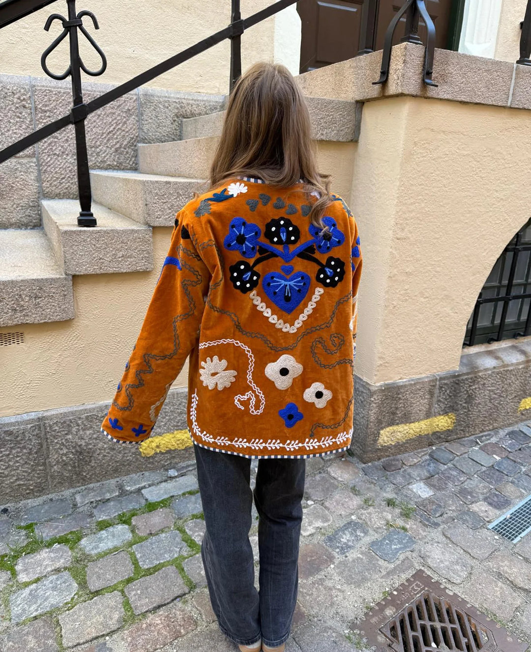 Sissel Edelbo - Maggie jacket - Velvet Brown - ONE SIZE