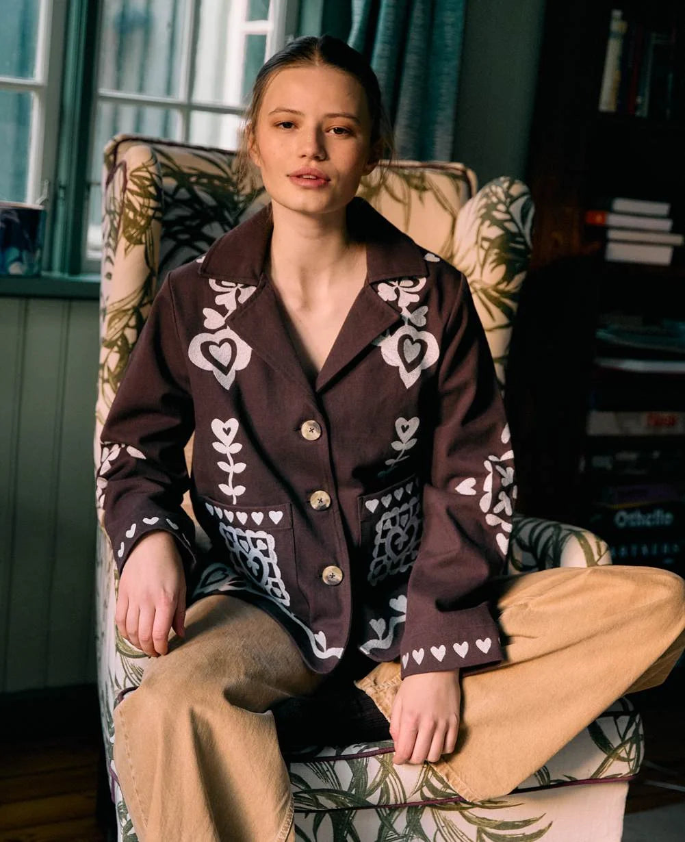 Sissel Edelbo - Margaret Blazer - Dark Plum