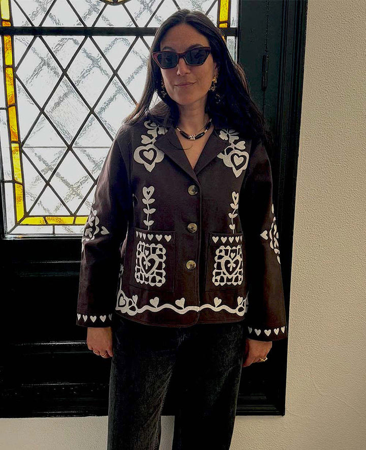Sissel Edelbo - Margaret Blazer - Dark Plum