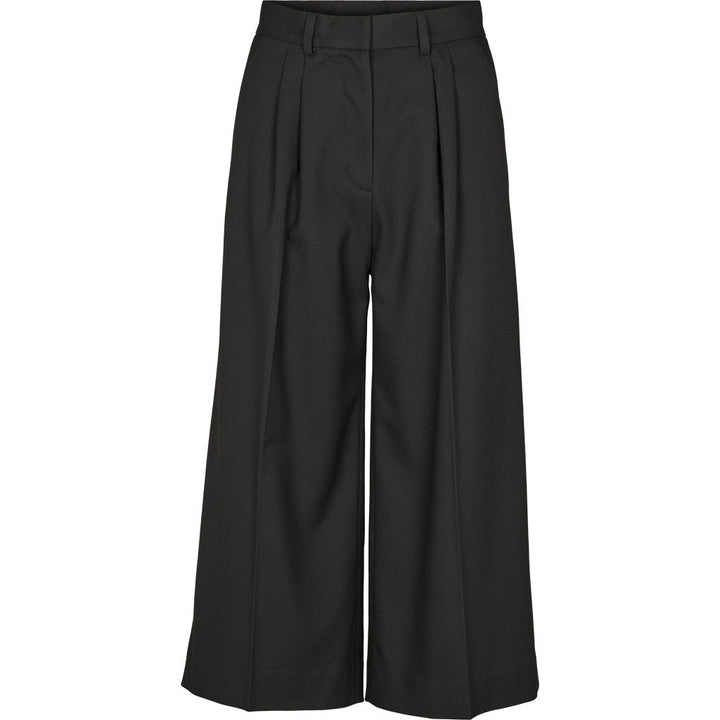 Basic Apparel - Marjo Cropped Bukser - Black