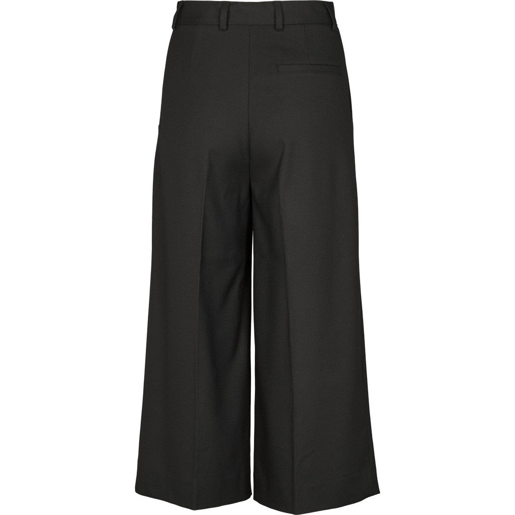 Basic Apparel - Marjo Cropped Bukser - Black