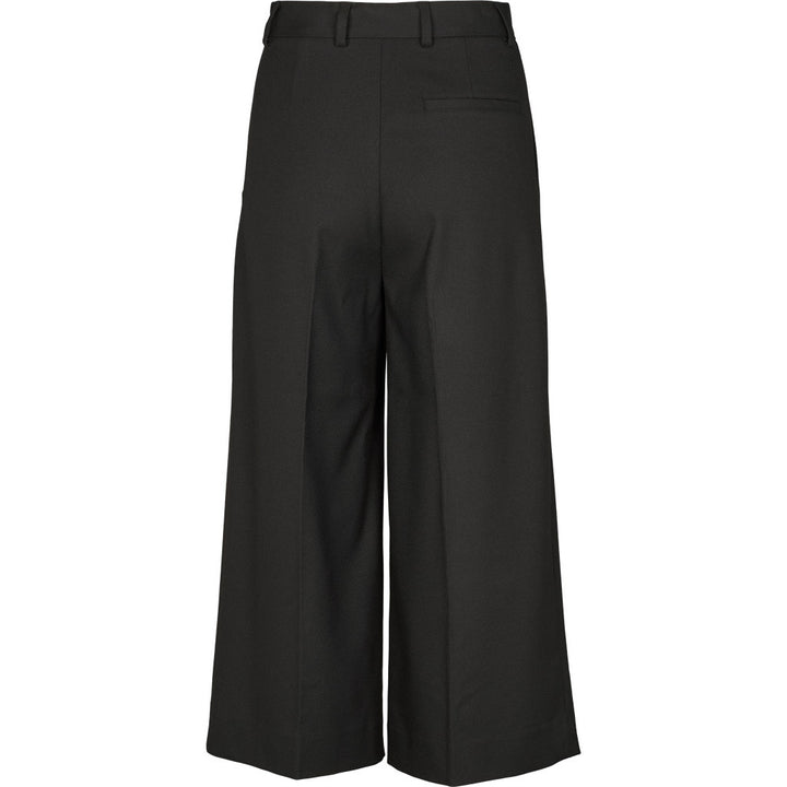 Basic Apparel - Marjo Cropped Bukser - Black