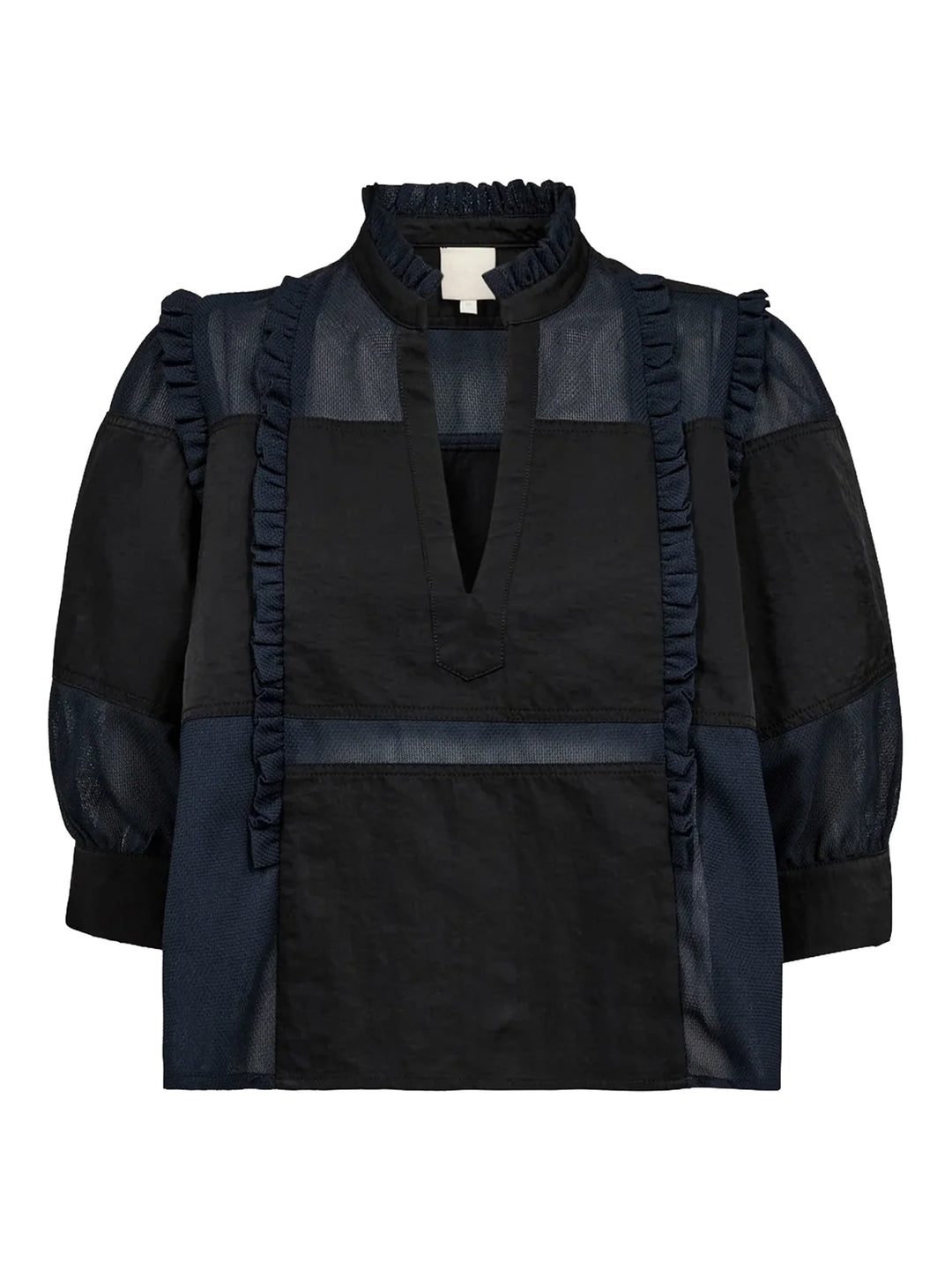 Gossia - Marsh bluse- Black Navy