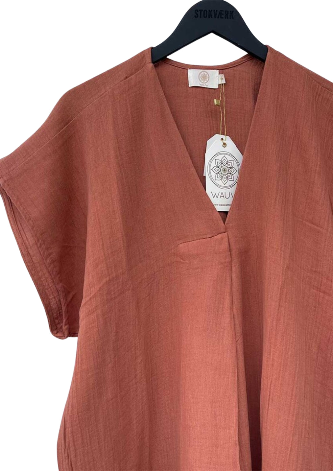 Wauw - Stella - kaftan - Terra cotta