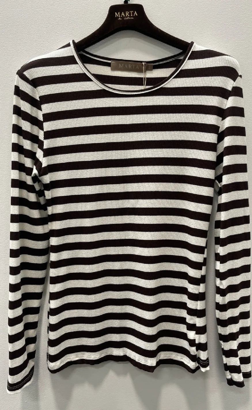 Marta - Begonia LS tee - Brown
