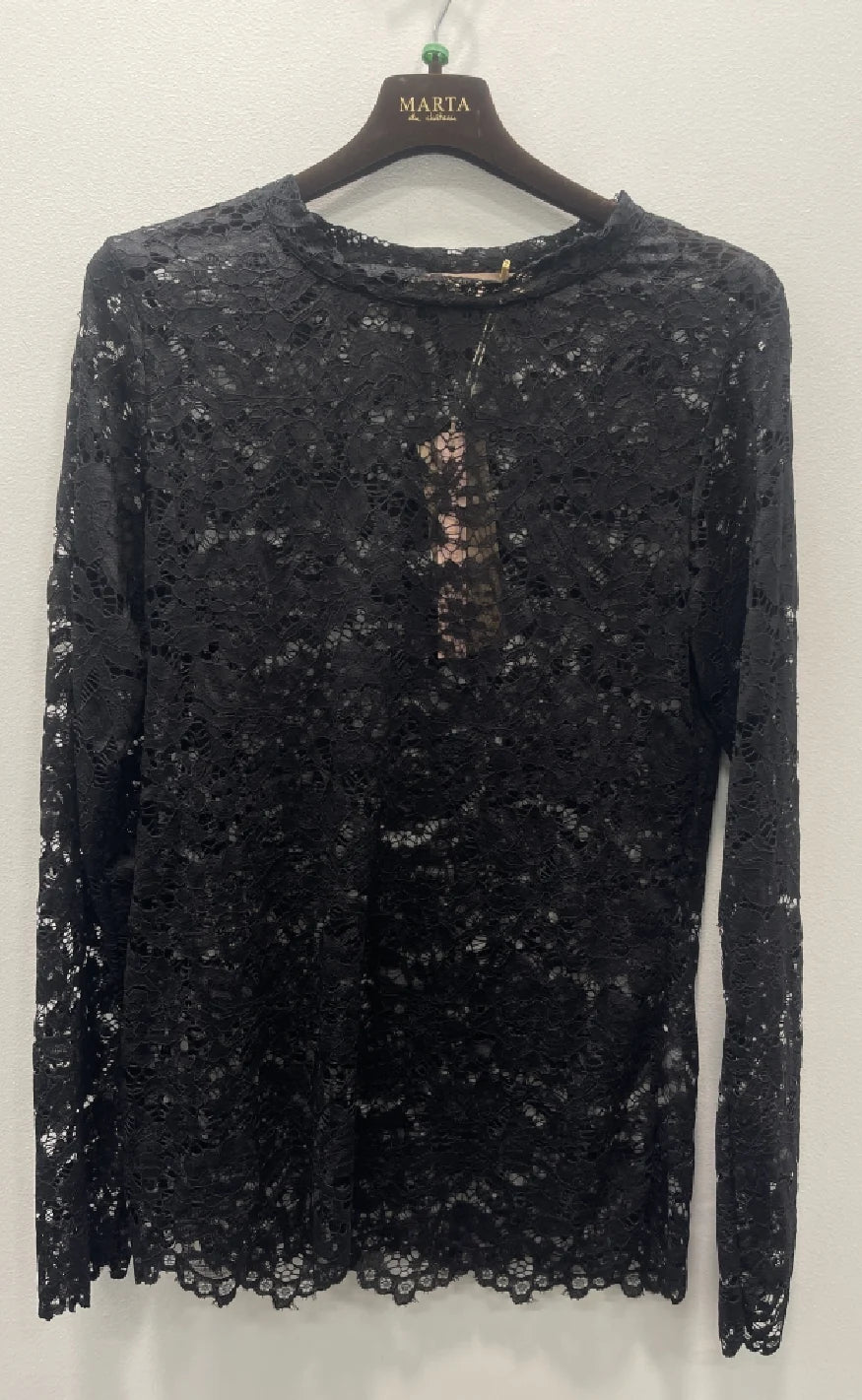 Marta - Milley LS tee - Black