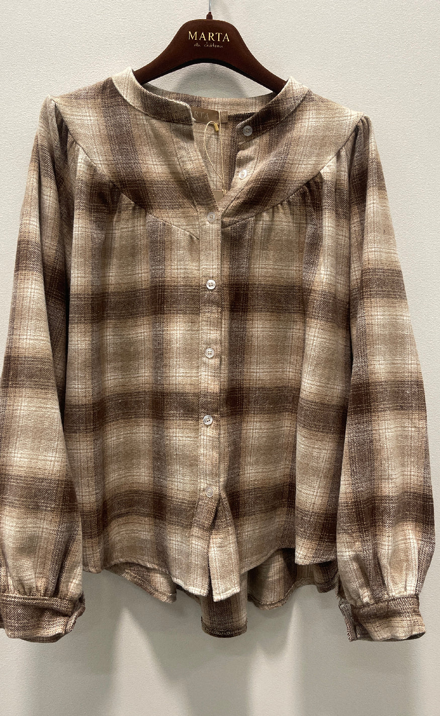 Marta - Milou Shirt - Beige - Onesize