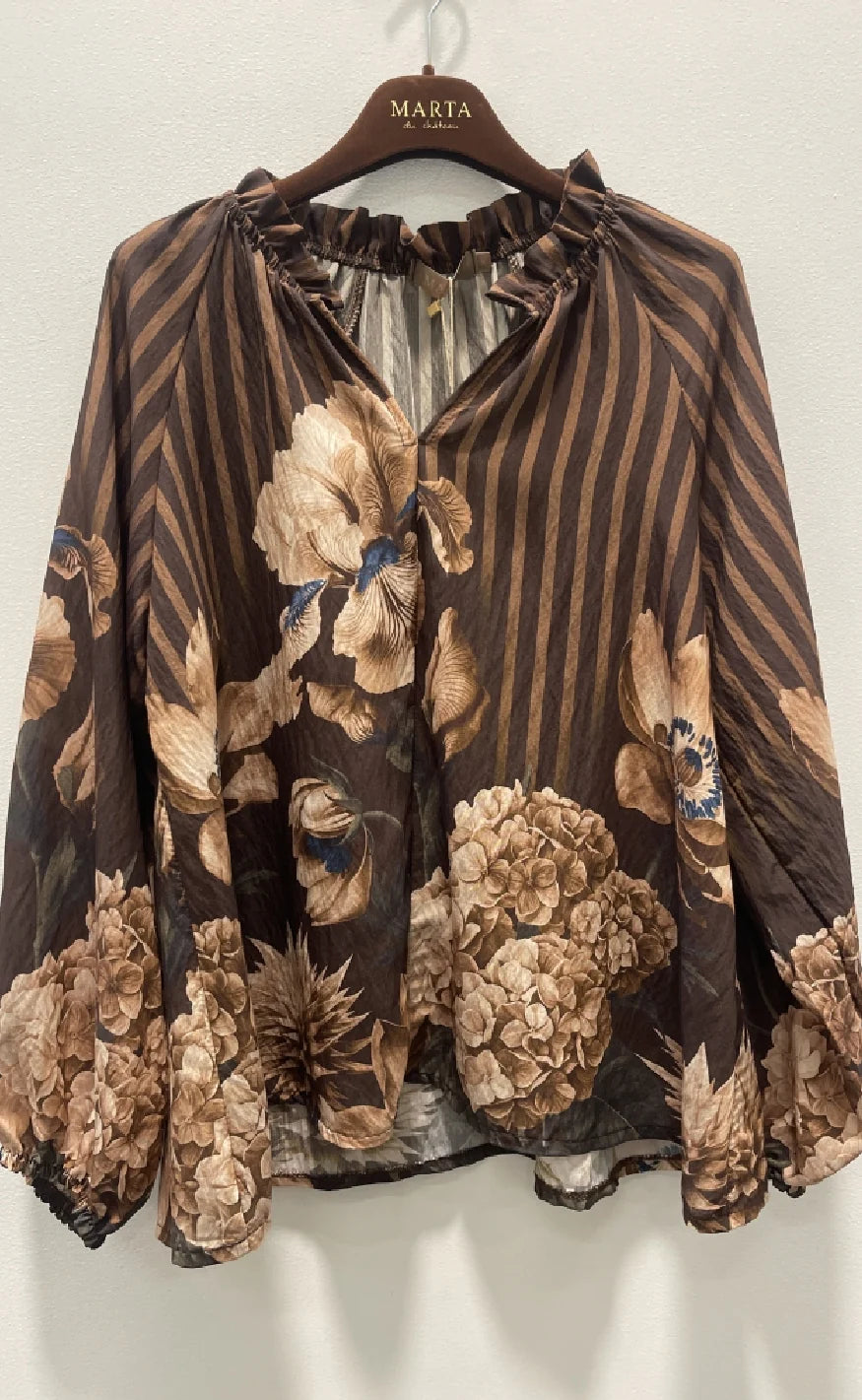 Marta - Octavia blouse - Marrone