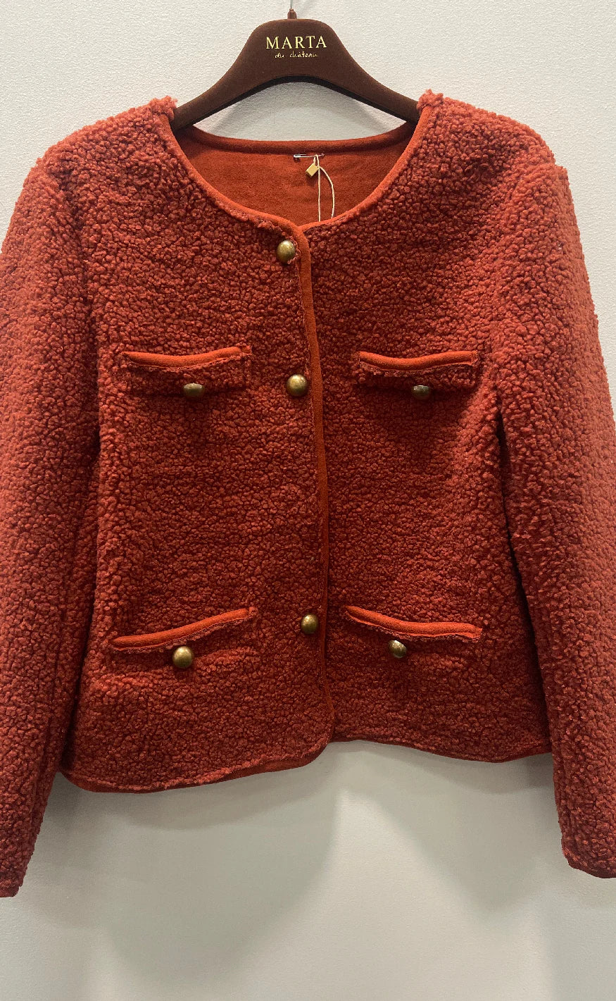 Marta - Frost Jacket - Coccio