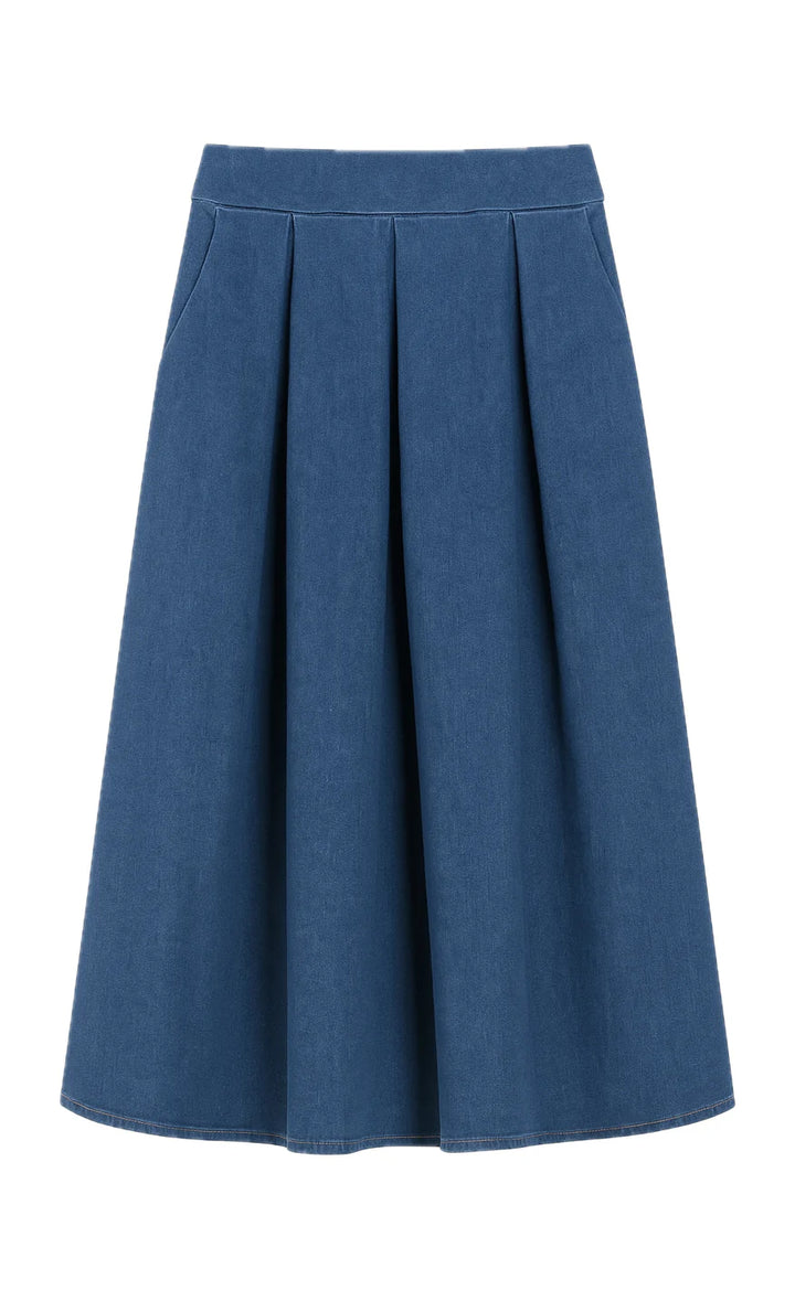Marta - Aila Skirt - Medium Blue