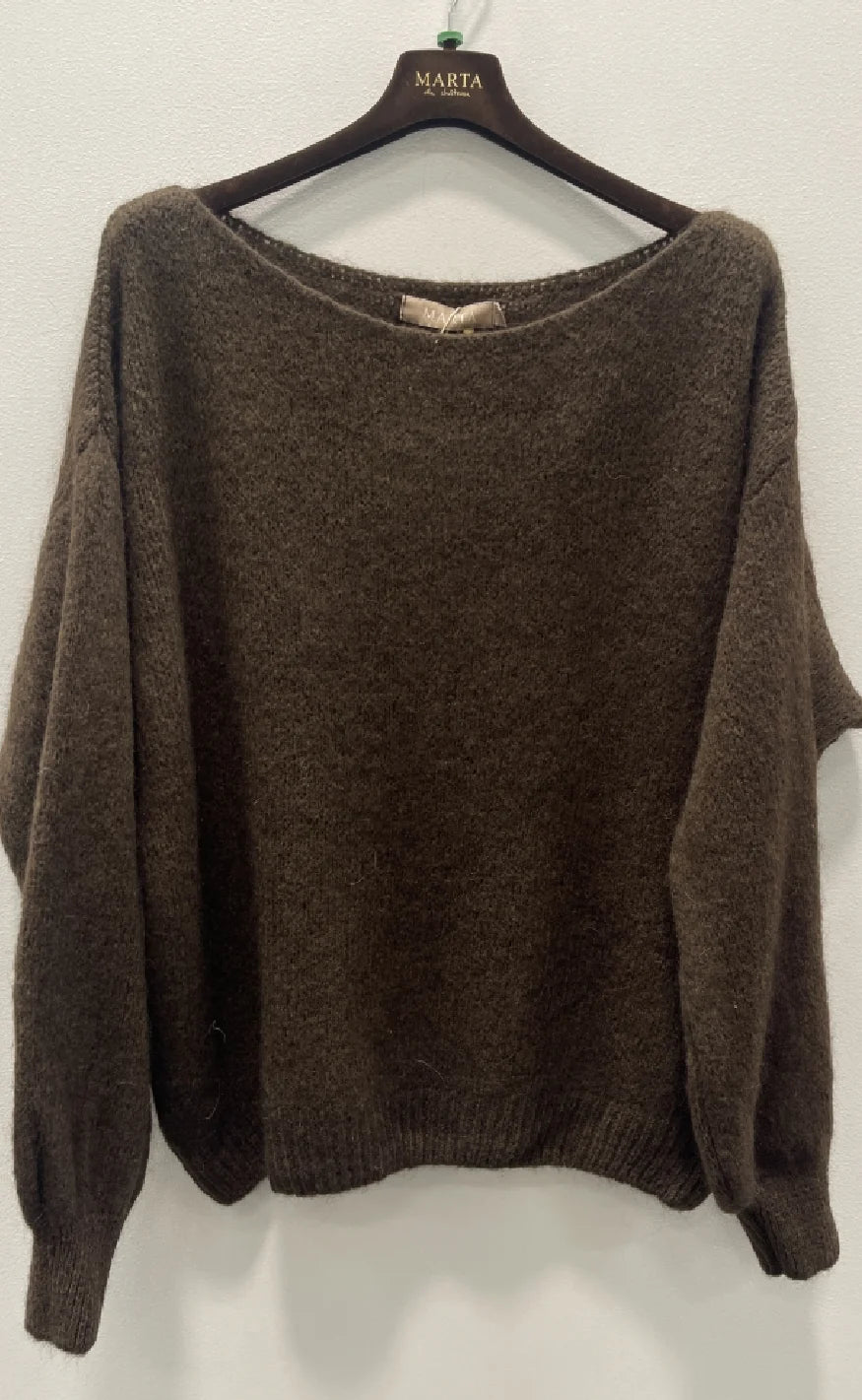 Marta - Pink Knit - Chocolate