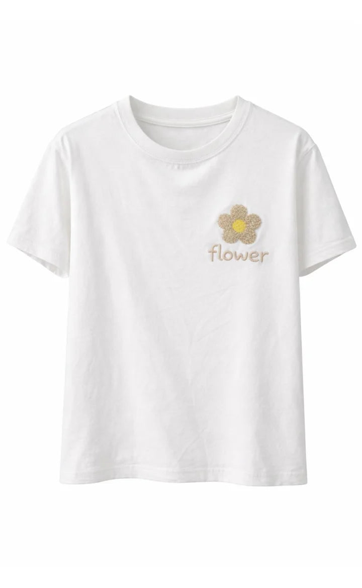 Marta - Avella T-shirt - White/Beige