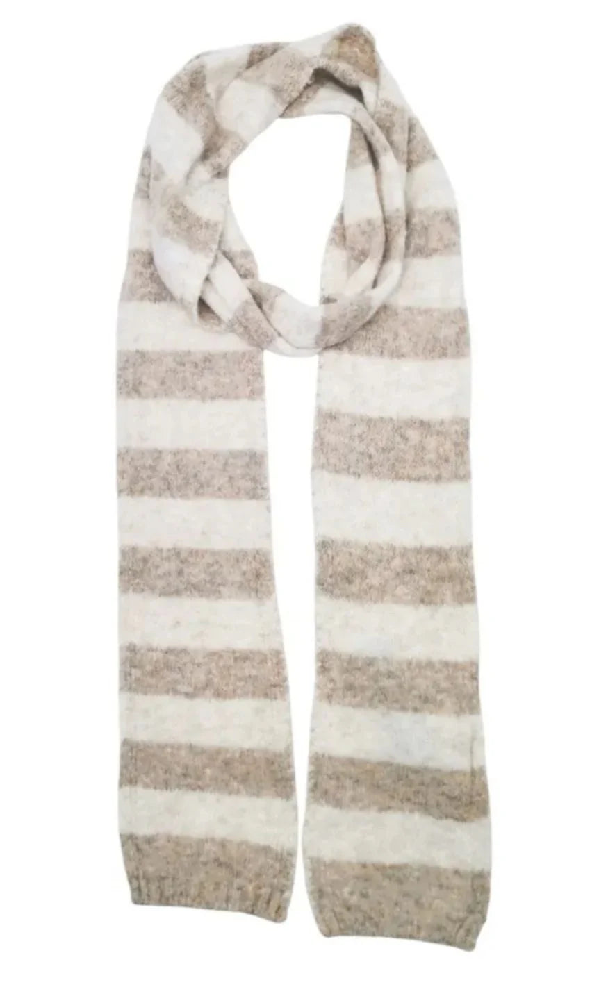 Marta - Silla Scarf - Taupe/Apricot - Onesize