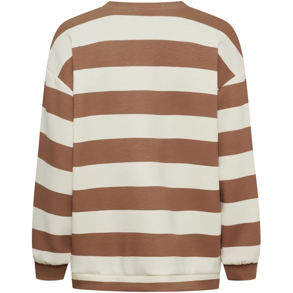 Marta - Nerina Sweatshirt - Camello/Moro