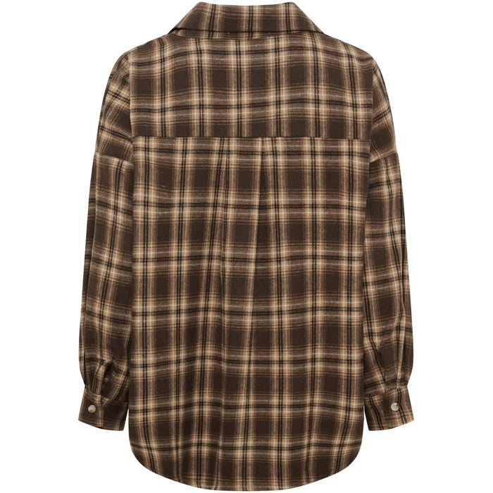Marta - Cloud Skjorte - Brown - Onesize