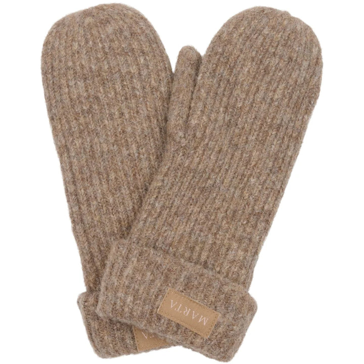 Marta - Strik Mitten Handsker - Fango