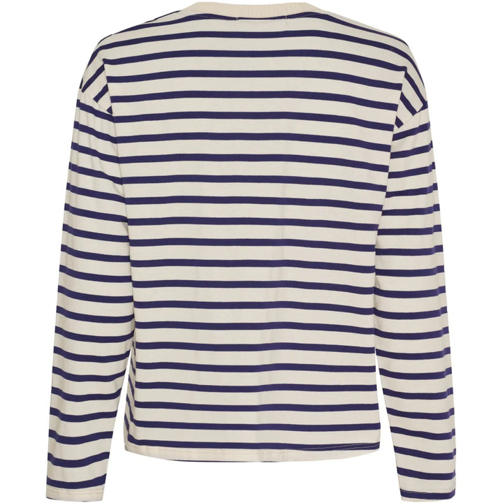 MdcKara LS Tee - Navy