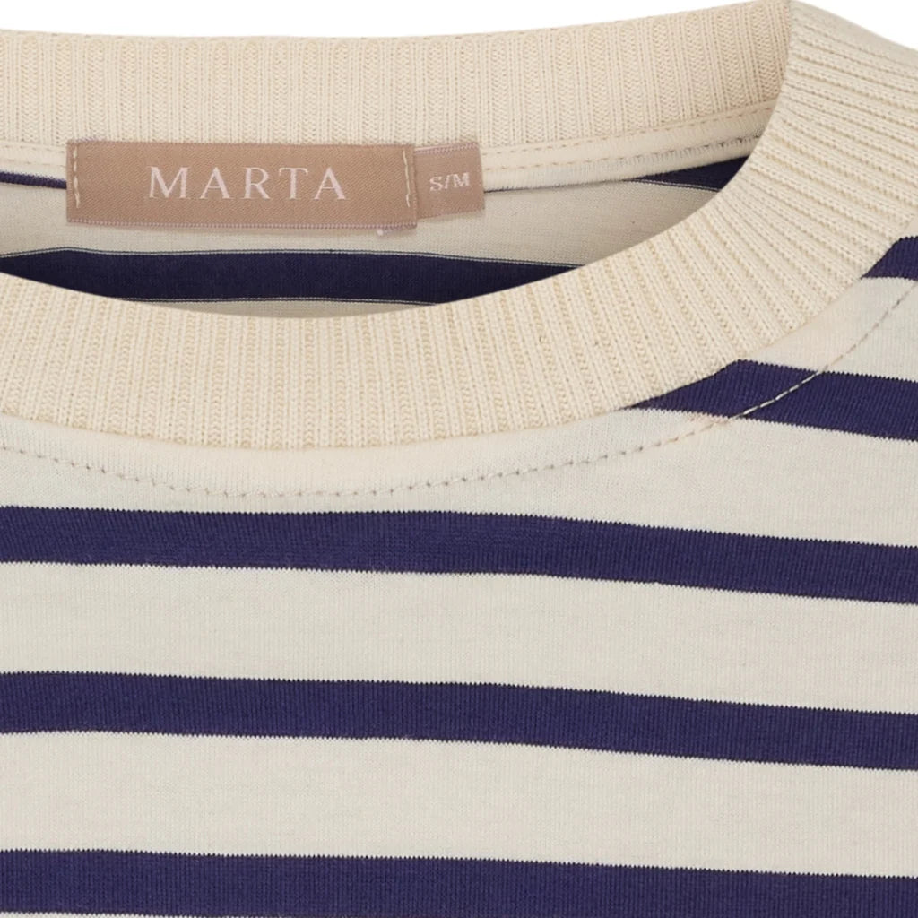 MdcKara LS Tee - Navy