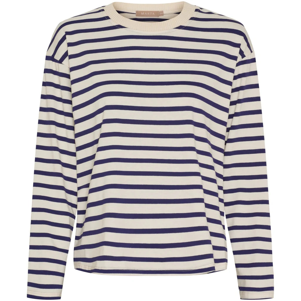 MdcKara LS Tee - Navy