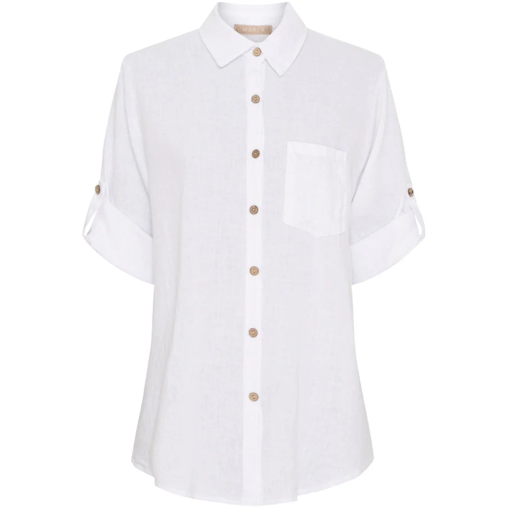 Marta - Kiara Shirt - Optical White