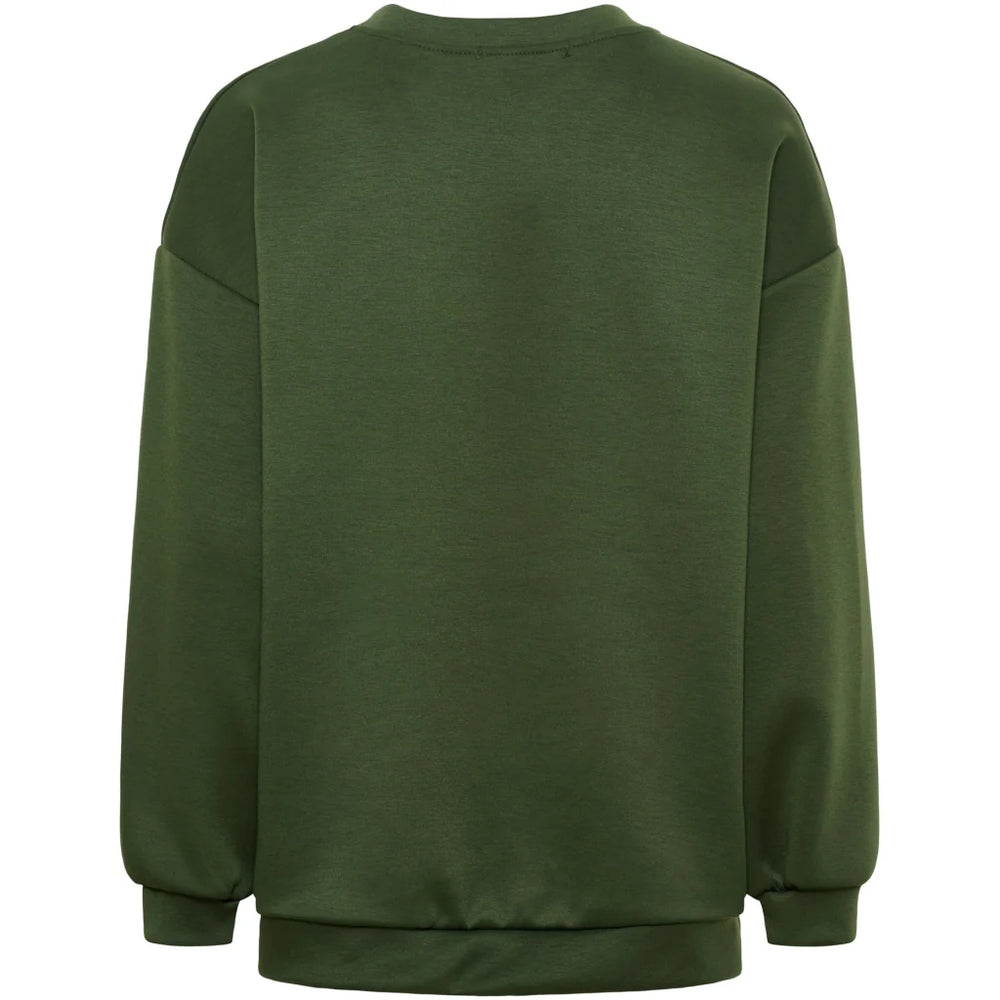 Marta – Hibiscus sweat – Military/Yellow – billede 2