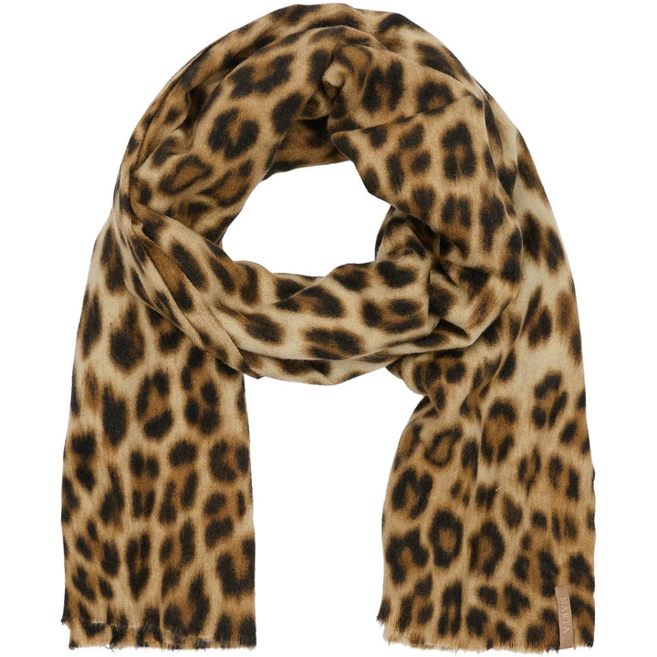 Marta - Mocca Leo scarf