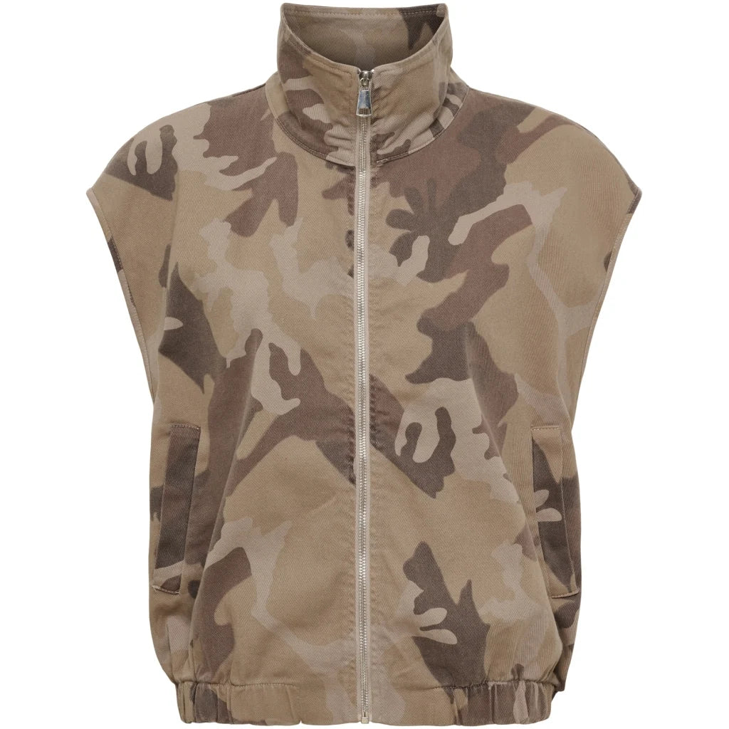 Marta - MdcSilver Vest - Beige Camo - ONESIZE