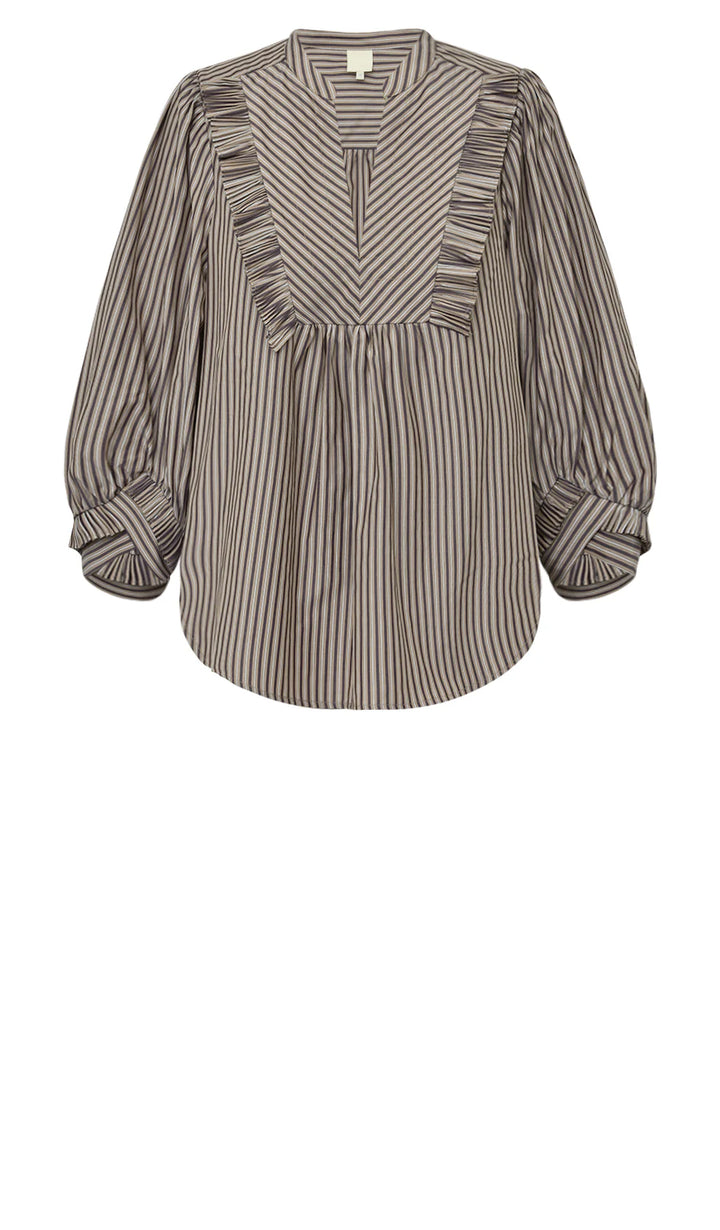 Gossia - Mee Liv Blouse - Brown Stripes
