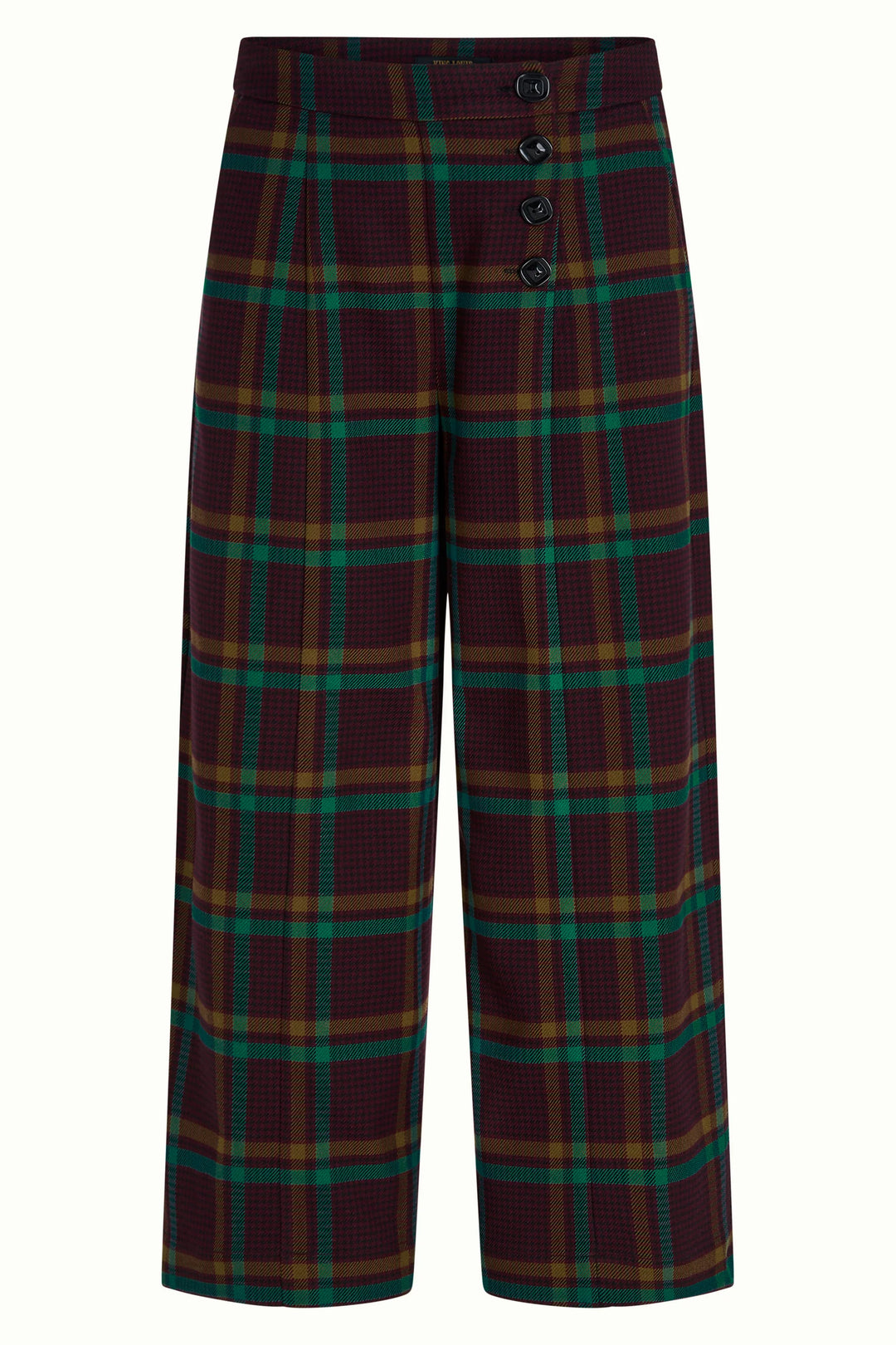King Louie - Melody Culotte Vera Check - Porto Red
