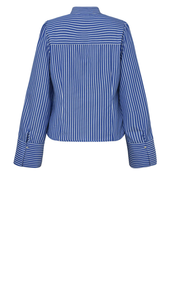 Gossia - Micalla Shirt - Blue White Stripes