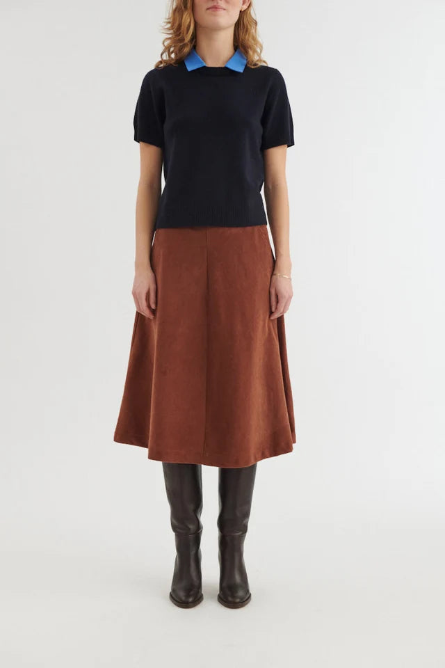 Basic Apparel - Millu Nederdel - Tortoise Shell