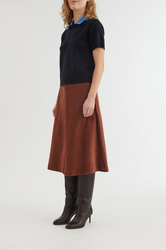 Basic Apparel - Millu Nederdel - Tortoise Shell