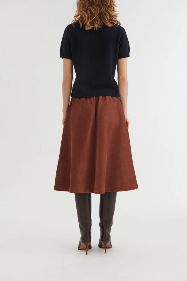 Basic Apparel - Millu Nederdel - Tortoise Shell