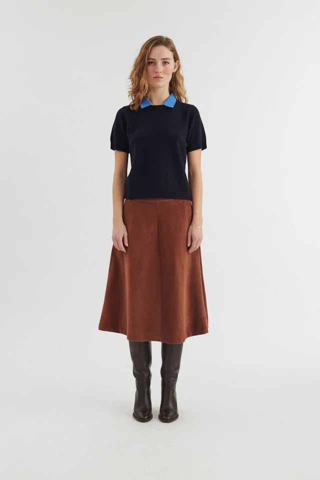 Basic Apparel - Millu Nederdel - Tortoise Shell
