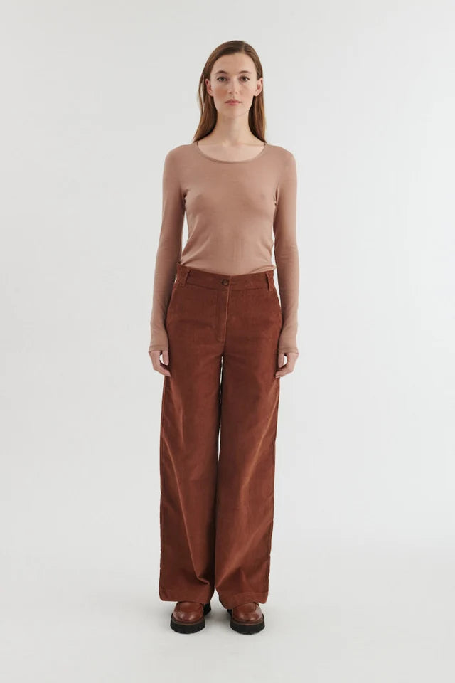 Basic Apparel - Millu Pants - Tortoise Shell