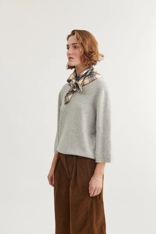 Basic Apparel - Milly Scarf - Copen Blue/Birch - Onesize