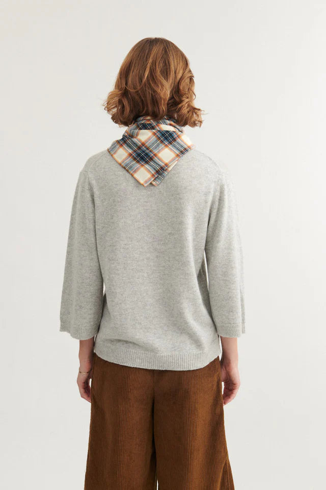 Basic Apparel - Milly Scarf - Copen Blue/Birch - Onesize