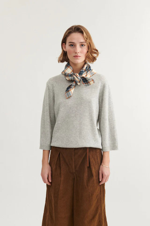 Basic Apparel - Milly Scarf - Copen Blue/Birch - Onesize