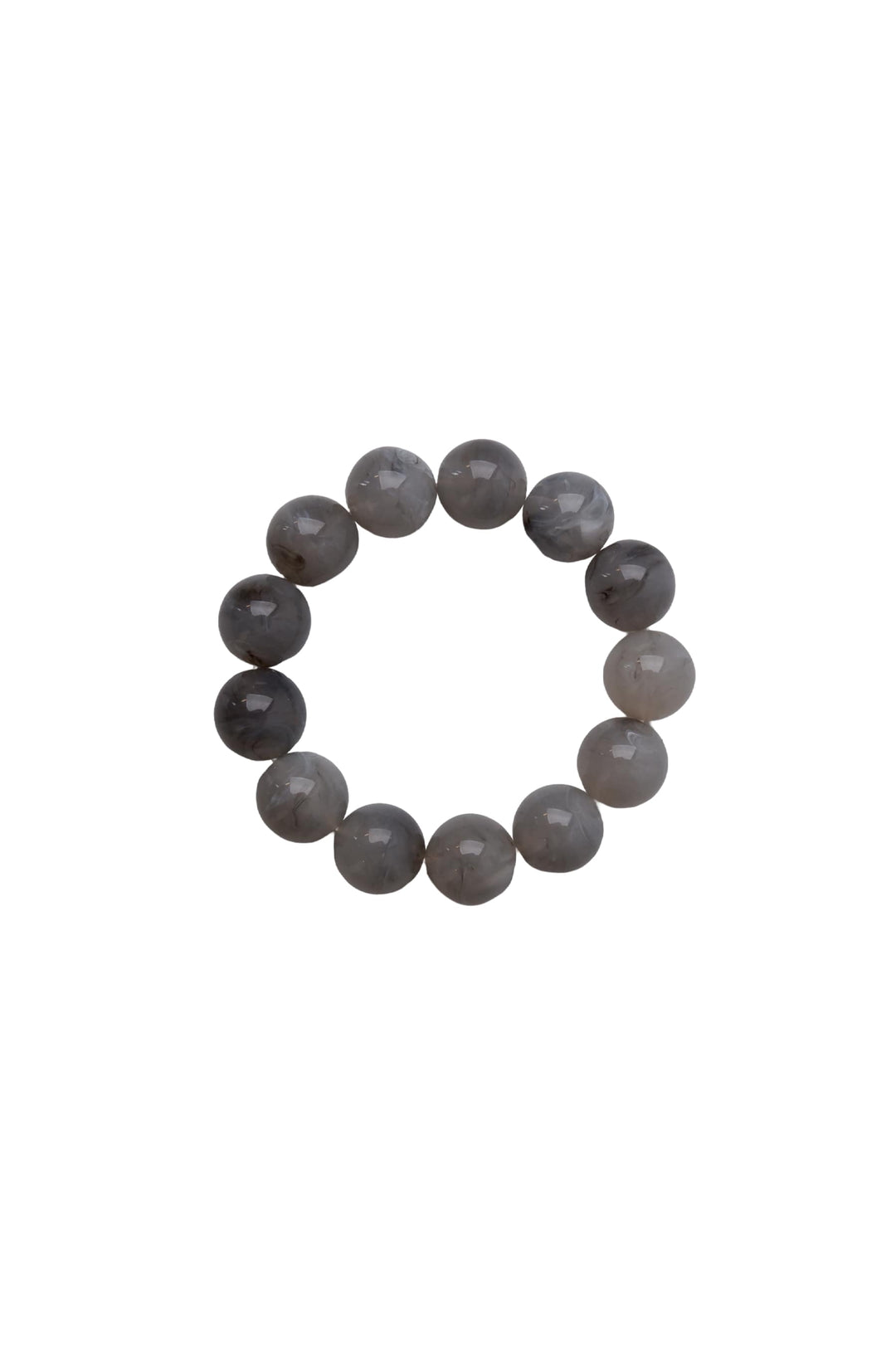 Black Colour - Milova Armbånd - Grey