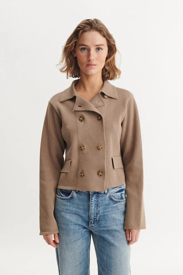 Basic Apparel - Mima Jacket - Greige