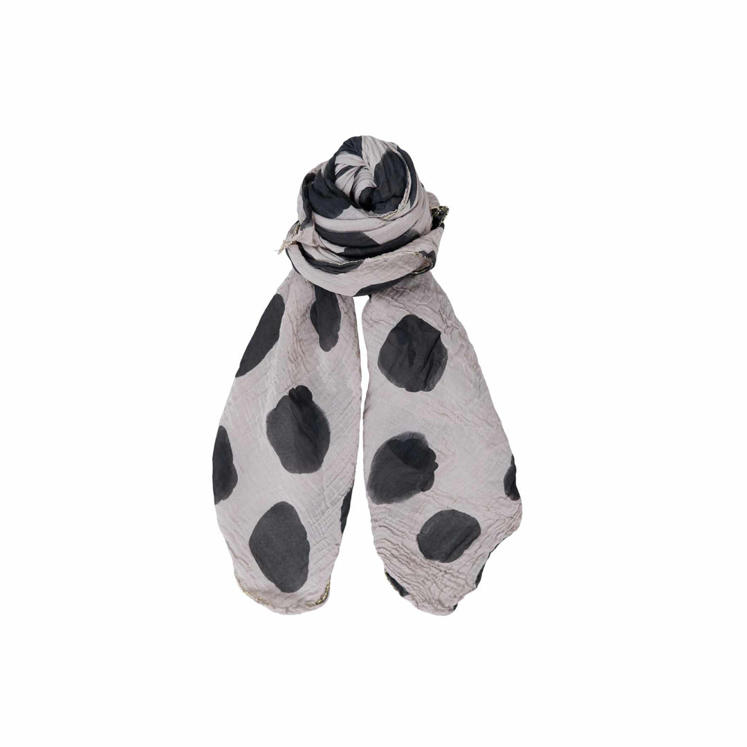 Black Colour - Mimi Scarf - Taupe